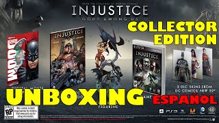 Injustice: Gods Among Us Collector Edition PS3 Unboxing Español