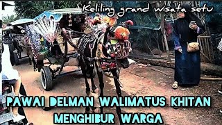 #part2 TRADISI KHITANAN DI BEKASI || KEMERIAHAN PAWAI DELMAN KELILING GRANDWISATA SETU #dailyvlog