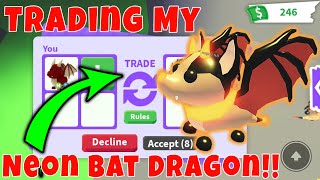 What People Trade For A NEON Bat Dragon!