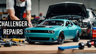 How To repair Dodge Challenger Rc mini Car| the combination of truth speaks