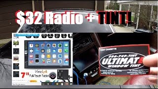 $32 Radio install + Window Tint and a few repairs Hotrod Power tour 2020