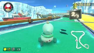 [MK8DX] Ice Ice Outpost 200cc - 1:18.233 (4th CA)