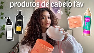 meus produtos de cabelo favoritos do momento: você DEVERIA ter!