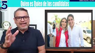 TEMA: "Quién es quién de los candidatos al Senado y Diputaciones Federales en Colima".