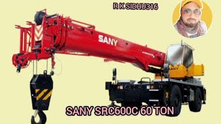 Sany SRC600C 60 Ton mobile crane