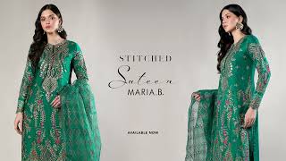 Maria.B Stitched Sateen'24