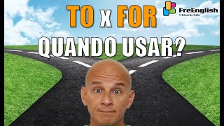 Como Usar TO x FOR Qual a Diferença dessas Preposições em Inglês | Eduardo Gafa