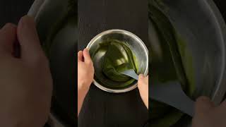 Matcha Yokan Recipe #shorts