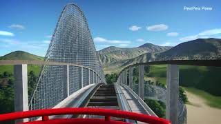 Planet Coaster: Wooden Decimator POV