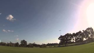 E-Flite Scimitar Flight 1