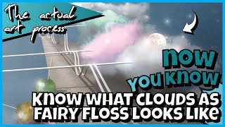 If the clouds were fairy floss | Watch the digital artwork | 'Cloud Floss'