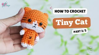 #487 | Amigurumi Cat (3/3) | Crochet Amigurumi | Free Pattern | Amiguworld