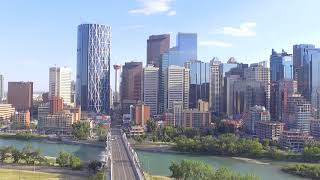 Downtown Calgary Drone final footage