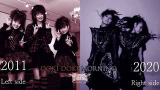 [2011 vs 2020] BABYMETAL - ド・キ・ド・キ☆モーニング - Doki Doki☆Morning (Vocal Comparison)