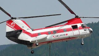 Boeing Vertol 107 II Approach and Landing