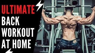 ULTIMATE BACK WORKOUT AT HOME(NO EQUIPMENT REQUIRED)-CORONA VIRUS LOCK-DOWN | OMER CHAUDHARY