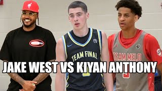 "I'M NOT JUST A TIKTOKER!" Jake West vs Kiyan Anthony at the Peach Jam!