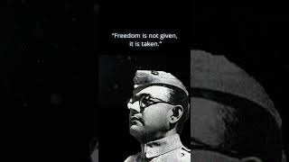 Quotes from Netaji 3 | Words of Wisdom | #3 #shorts #shortsvideo #netajiquotes