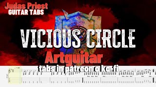 Judas Priest   Vicious Circle - (Guitar cover) + tabs