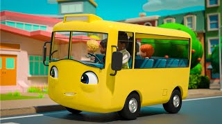 10 Little Buses 🚌 | Learning Songs for Kids 🎶 | Sing Along Nursery Rhymes