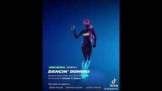 Emote Dancin Domino (Galaxia) #fortnite #emote #dance