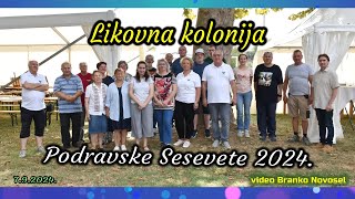 Likovna kolonija Podravske Sesvete 2024.