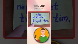 Shën Vito #kishakatolike #onlinewithsaints #jesus #shorts #saint #zot #jezus #reels