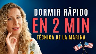 TÉCNICA para DORMIR RÁPIDO (2 minutos)