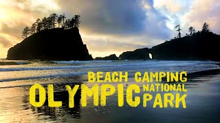 Beach Camping at Second Beach - La Push, Washington || Olympic National Park