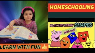 preschool learning videos for 3 year olds| Learn Shapes | Sister’s life in uae |