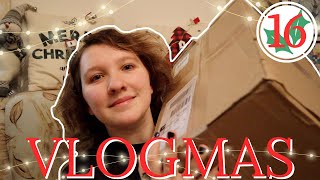 VLOGMAS ✨ || ОГРОМНАЯ КНИЖНАЯ РАСПАКОВКА 📦