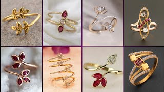 latest gold ring designs collection ideas.22k gold ring designs. #goldring #stonerings