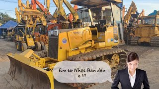 Test máy ủi KOMATSU D31-20E Anh lái máy tê tái.(đã về Quảng Bình)