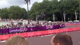 London 2012 Olympics Men's Triathlon - Cycling - Buckingham Palace - HD