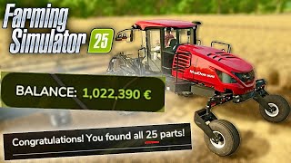 All Riverbend Springs collectible locations in Farming Simulator 25