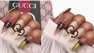 Watch me work ~ BIRTHDAY NAILS ~ how to Nail art videos using born pretty gel polish