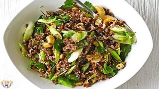 Zingy rice salad