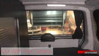 Vanshades Window Pods Select VW Campervan Blind System Install