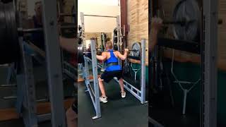 Quarter squats are used for specificity; primarily jumpers and sprinters due to the specific angles.