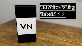 VN Video Tutorial : How to edit videos on Phone 📱 #vn #videoediting #tutorial