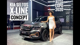 Kia Seltos X-Line Concept | First Look Video | Auto Expo 2020