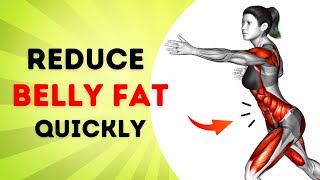 Do This 30-Min Easy Exercise To Reduce Belly Fat Quickly ➜ 30 minute STANDING Workout