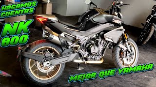 Cuanto debes ganar para poder COMPRAR esta moto | NK 800 CF MOTO Vik Moto Motovlog