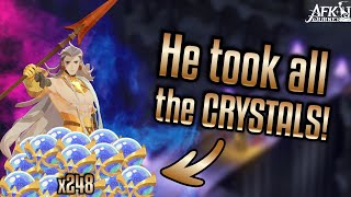 HE TOOK my viewers 248 STELLAR Crystals!!! Huge Summons or Pity?!  - #afkjourney