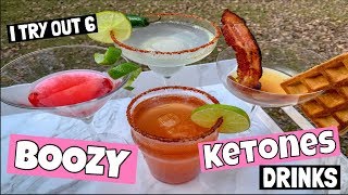 EP10, I MADE 6 KETO FRIENDLY DRINKS. GUESS WHICH KETO DRINK MADE ME GAG?