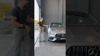 DETALHES AMG CLA 45 S 2025 - Parte 1 #shorts Mercedes Benz