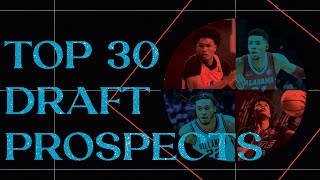 2023 NBA Draft Top 30 Prospects Big Board (12/13)