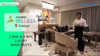 Sushma Belleza Zirakpur | Sushma Downtown | 3 & 4 BHKs | Walkthrough