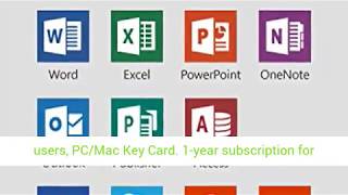 Microsoft Office 365 Home | 1-year subscription, 5 users, PC/Mac Key Card review