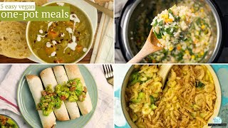 Easy Vegan One Pot Meals